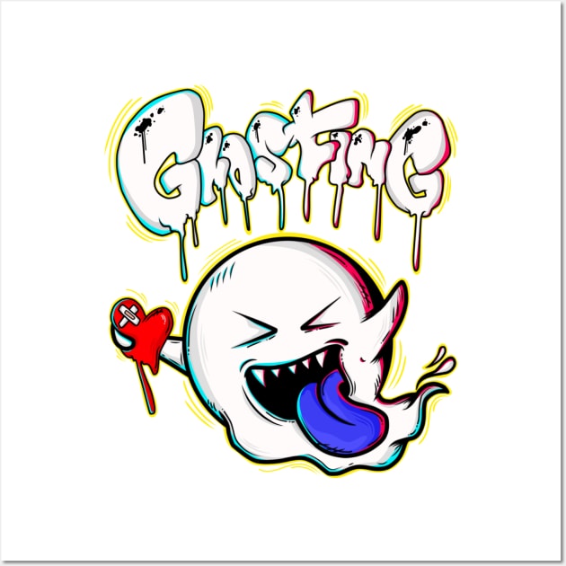 GHOSTING APPAREL Wall Art by Ghembikz Art